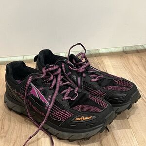 Altra Women's Lone Peak 3.5 trail shoes.